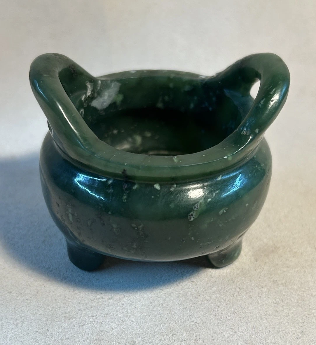 古董原始玉石古董中国香炉| eBay