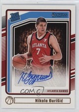 2024-25 Panini Donruss Rated Rookie Signatures Nikola Durisic #291 Auto 1n2n