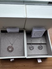 Clogau Meander Pendant & Earrings