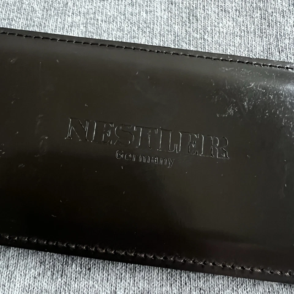 雀巢 0130 多路径双工口袋滑尺手动皮革保护壳 德国 — 第 4/4 张图片