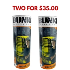 Bunkr Inflatable Battle Zone Waste Barrel Obstacle Course Blaster Game Paintball