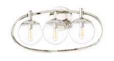 Craftmade 45503 Piltz 3 Light 23"W Bathroom Vanity Light - Nickel