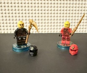 LEGO Dimensions Ninjago Kai Cole Team Pack 71207 Blade Bike Boulder Bomber