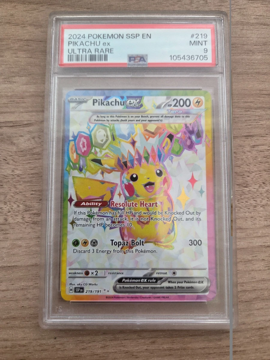 Pikachu Pokémon TCG Professional Sports Authenticator (PSA) Grade