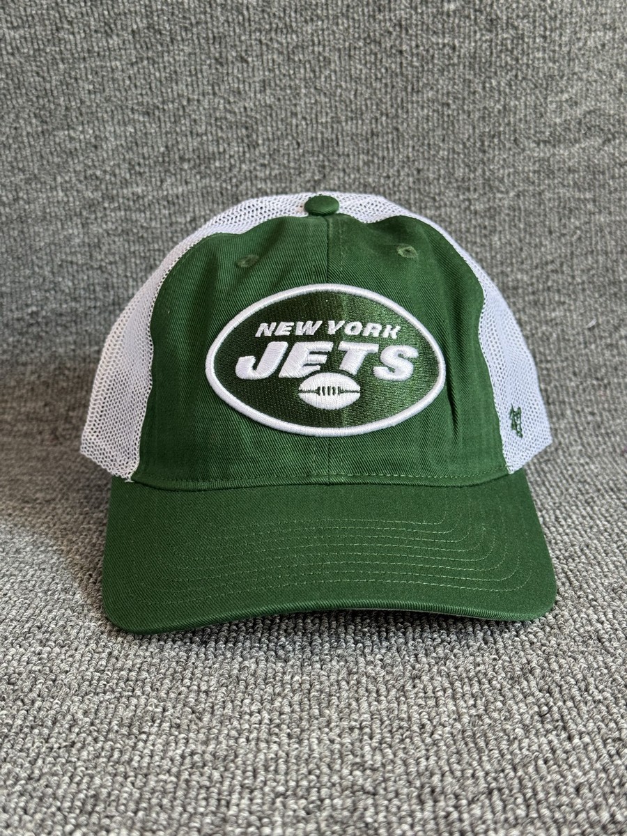 '47 Brand New York Jets Trucker Snapback Green White One Size NFL Hat