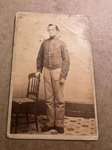Civil War Era CDV Union Soldier Baltimore Photographer