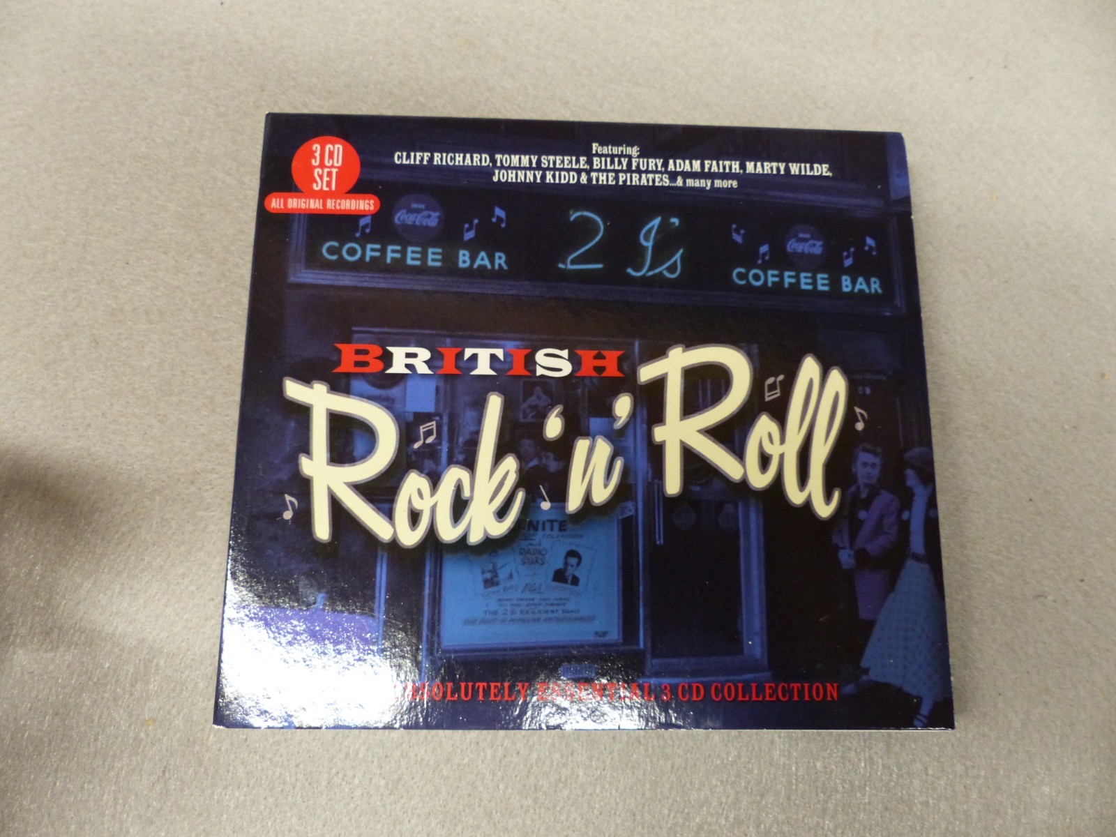 British Rock 'N' Roll-The Absolutely Essential - VARIOUS ARTISTS [3CD] UNPLAYED