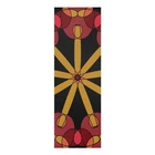 Stylish Foam Yoga Mat Energizing Geometric Design Fitness Meditation Wellness
