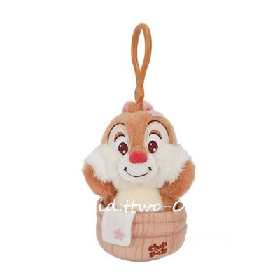 Dale Chip 'n' Dale Disney Plush Toy Doll Bag Charm Keychain Keyring 5'' -a15b