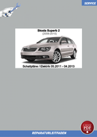 PDF Skoda Superb 2 (2011-2013) SchaltpläNe / Elektrik 05.2011 - 04.2013