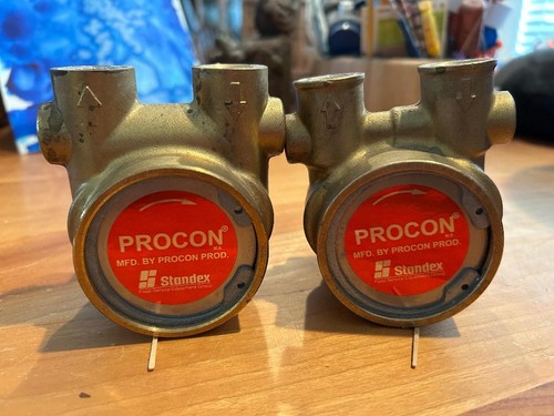 2 Procon Pump Model 114A240F11XX Brass series 4, USED need reworked.