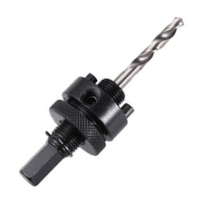 SEWOART Hole Arbor Drill Bit Set 3pcs Handle Metal Mandrel for 38-114mm Holes