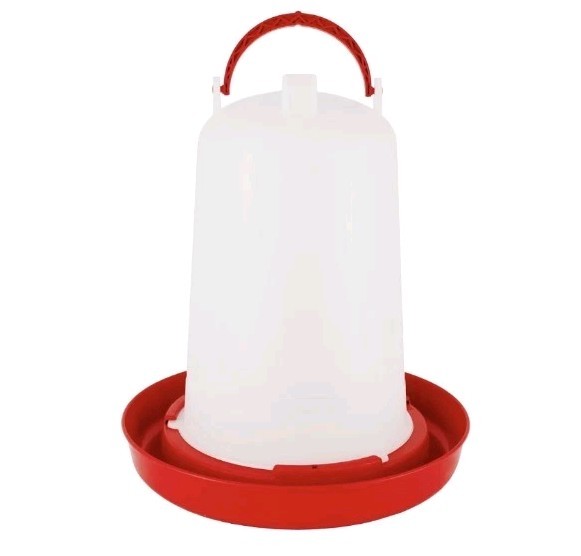 Supa Poultry Drinker Red & White 3Ltr - Image 3