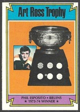 1974-75 Topps Phil Esposito Art Ross Trophy Winner #246 NM-MINT