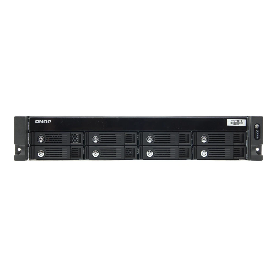 QNAP TS-870U-RP 4GB 2x RJ-45 8-Bay Red. PSU Rack NAS Server - Bild 3 von 4