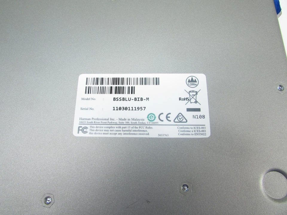 Soundweb London BLU-BIB Break-In Box Input Expander BSSBLU-BIB-M - Image 4 of 4