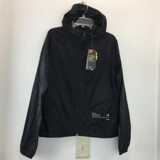 Under Armour Storm Womens Black Water Resistant Hooded Running Jacket S 1326558