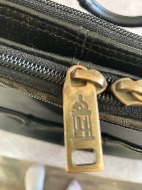 Black Multi Compartment Attache Case 17x11x3 - image 2