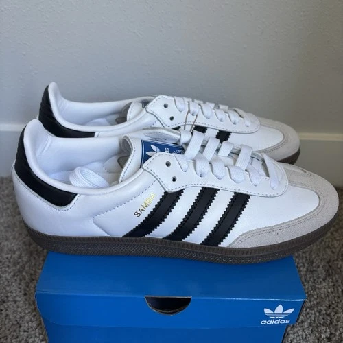 Adidas Samba OG W White Black IG9030 Size 7 New Authentic