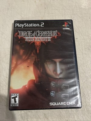 Final Fantasy VII: Dirge of Cerberus (PS2, 2006) Complete CIB Manual TESTED