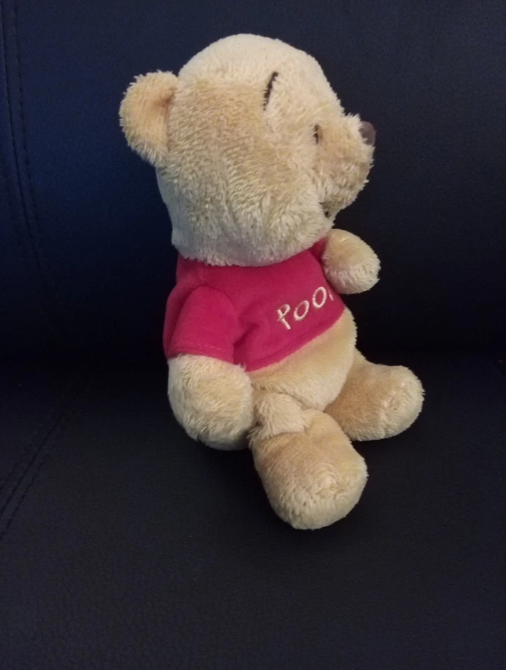 Ty Disney Winnie The Pooh Beanie Baby 2013  Stuffed Animal Plush 6" - Image 4 of 4