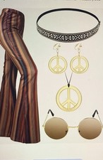 Women  s 70's Disco Outfit Retro Costume for Adults Polyester