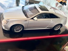 2011-2014 Cadillac CTS Coupe 1/18 Scale Kyosho Diecast Model - Silver, Mint