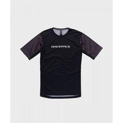 NEU MIT ETIKETT - RACEFACE INDY KURZARM TRIKOT - SCHWARZ - MEDIUM