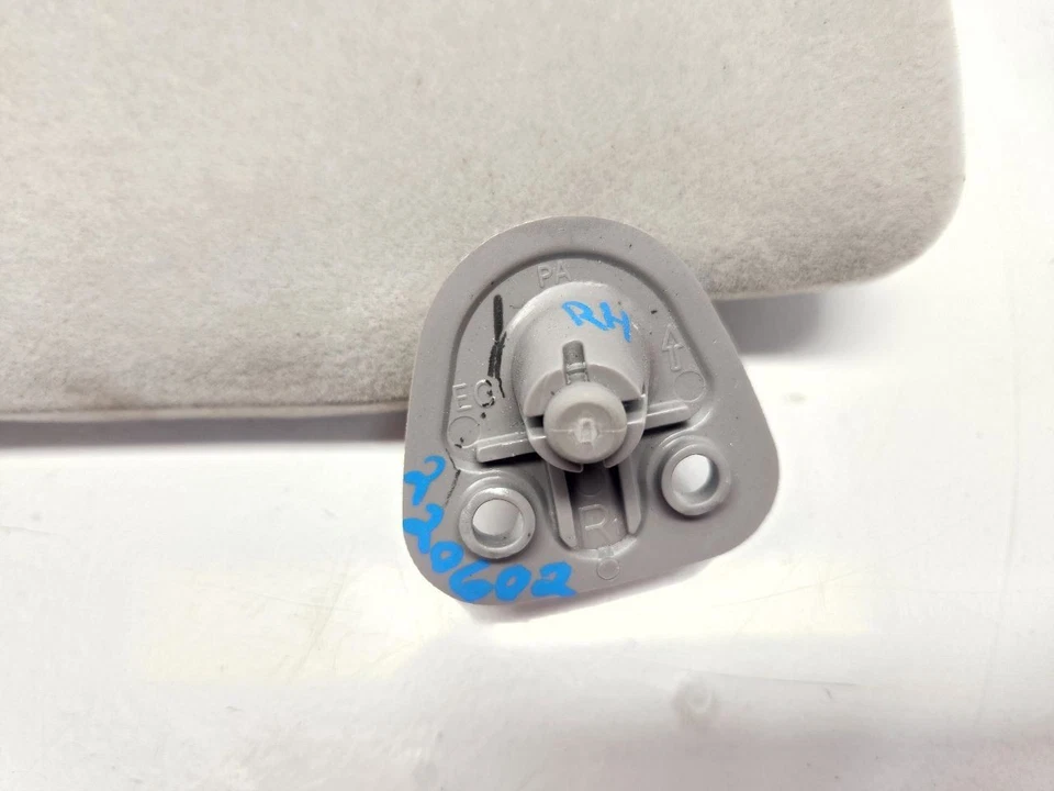 Visera solar derecha para Toyota Prius Toyota Prius 2001-03 *Tela gris* Foto 2 de 4