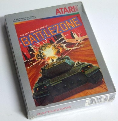 Atari 2600 Battlezone Game Cartridge *Original versiegelt