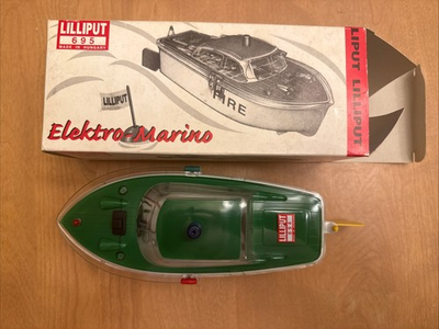 #ad Lilliput Elektro Marino Boat #695 Police Version. $15.74