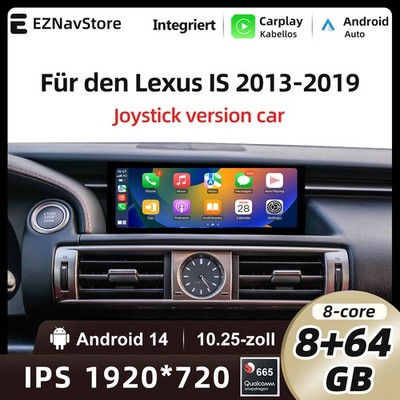 10.25''Android carplay radio für Lexus IS 2013-2019 GPS bluetooth Navi 4G wifi