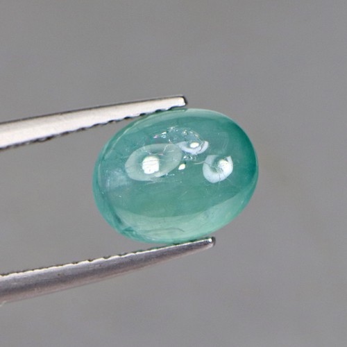2.25 Cts FOR SALEEE Grandidierite Oval Cabochon Cut Bluish Green Loose Gemstone - Bild 2 von 3