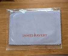 NEW JAMES AVERY JEWELRY CARE CLOTH Cleaning/Polishing Silver, Gold, Bronze +more