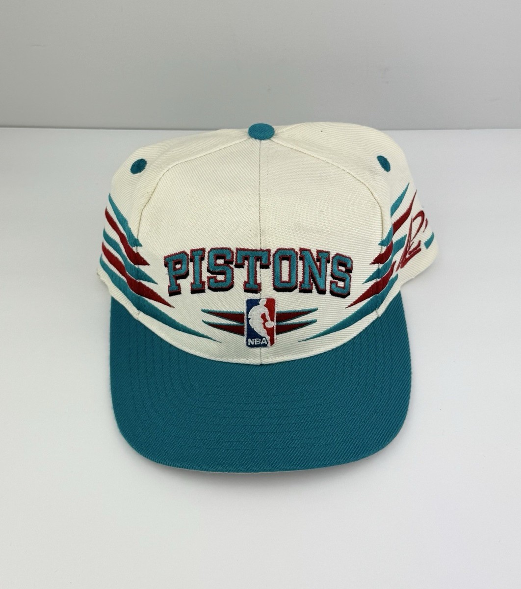 NBA 90s Detroit Pistons キャップ Vintage Detroit Pistons Logo Athletic Diamond Cut Snapback