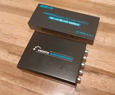 HDMI Converter + HDMI Switcher 5x1 W/ HDCP 2.2 4k