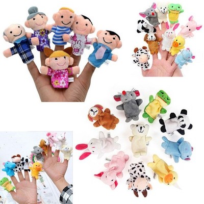 16 stücke Fingerpuppen Tiere Fingerspielzeug Nette Spielzeug für Spielzeit