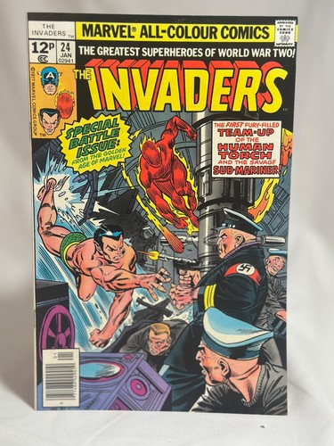 Marvel Comics Gruppe Die größten Superhelden des Zweiten Weltkriegs The Invaders #24 - Bild 1 von 2