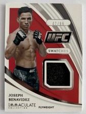 2021 Panini Immaculate UFC JOSEPH BENAVIDEZ Relic Swatches 07/99 SP #S-JBV