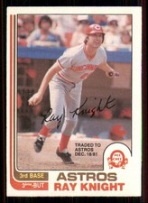 1982 O-Pee-Chee Ray Knight Cincinnati Reds #325
