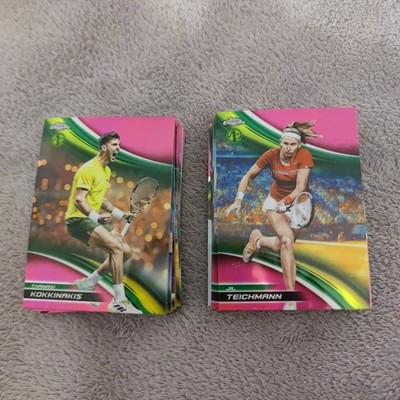 Pink Refractor Auswahl/Choose 2025 TOPPS Chrome Tennis - Base Cards