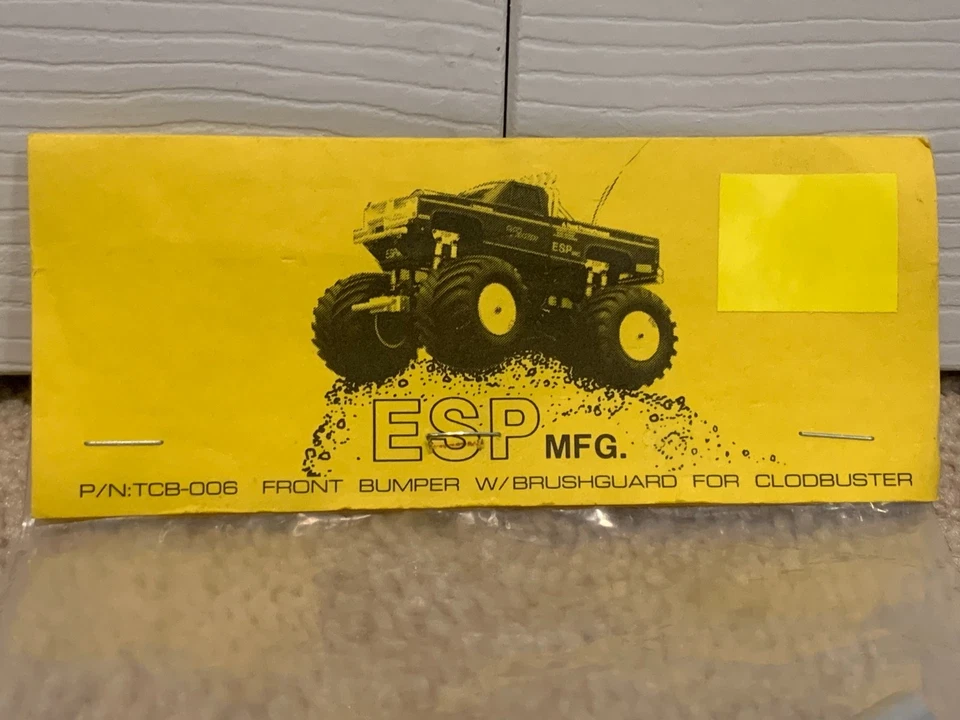 ** ESP MFG TCB-006 ** Aluminum Front Bumper / Brushguard (TAMIYA CLODBUSTER) nos - Image 3 of 3