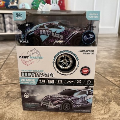 Power Craze Drift Master High Speed Vehicle  With Wireless Controller 1:24 Scale