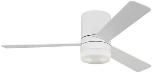 Era 52" Outdoor Hugger LED Ceiling Fan with Lights - Matte White Finish - Picture 4 of 4