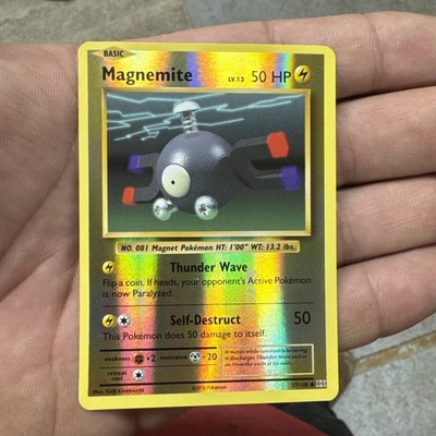 Pokemon XY - Evolutions #37/108 Magnemite Reverse Holo
