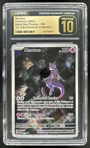 2023-25 Pokemon SV Black Star Promos - SVP EN Mewtwo Pristine #052 CGC 10