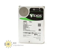 Seagate Exos X16 10TB 3.5" SAS 12Gb/s 7.2K RPM Internal HDD ST10000NM002G