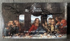 Black Sabbath *Autographed Signed Full Band The Last Supper VHS