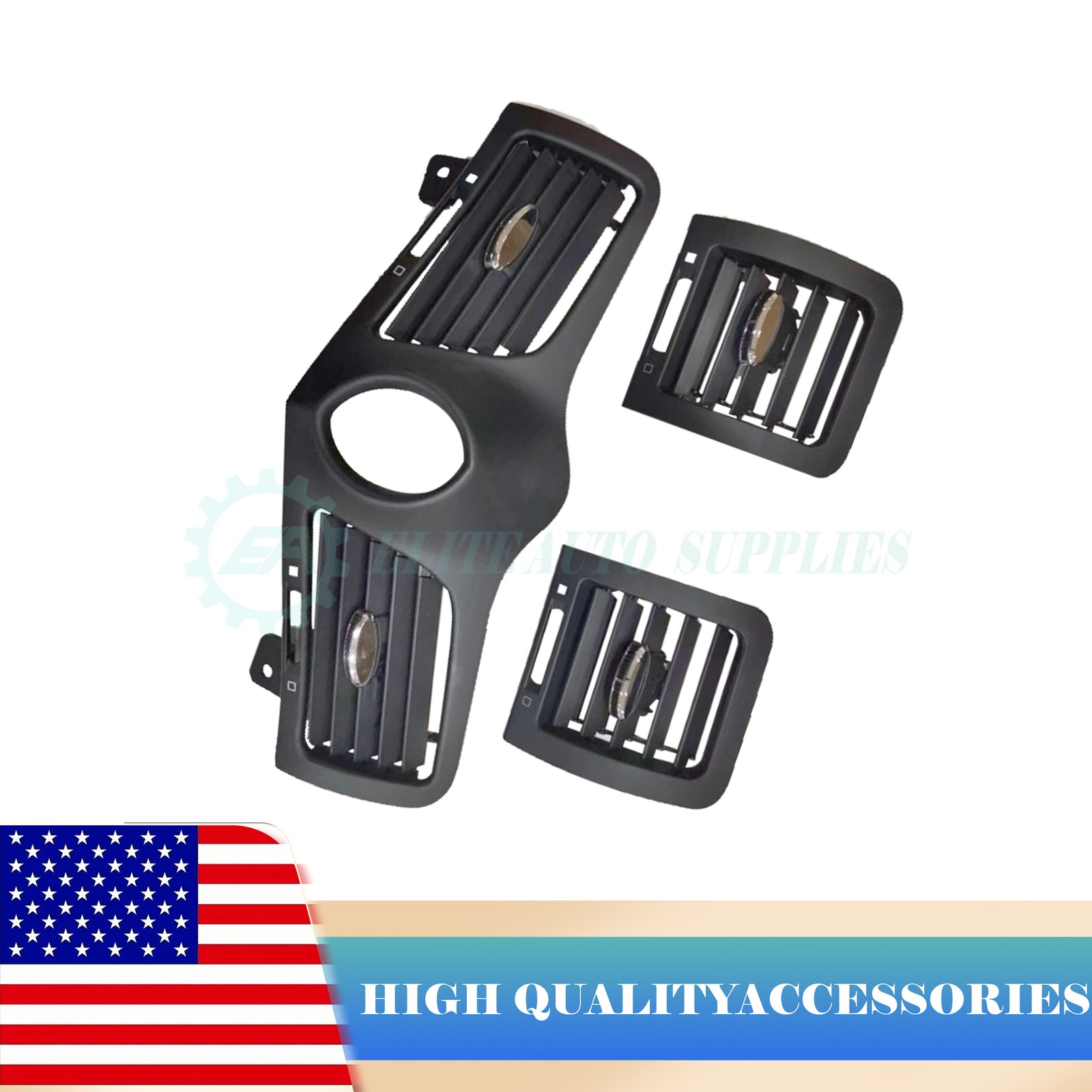 For 2008-2019 Maserati GranTurismo (M145) Dashboard A/C Air Vent Panel Grille