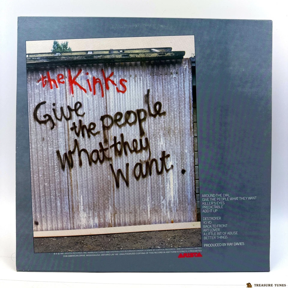 The Kinks – Give The People What They Want Vinyl (LP, Album) - Image 3 of 4